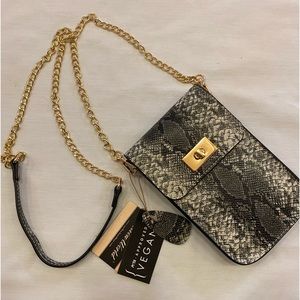 Vegan Leather Small Crossbody Bag